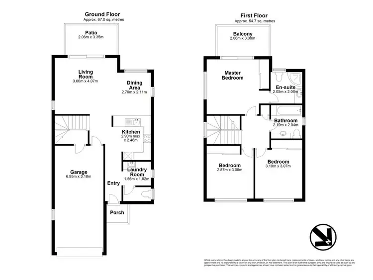 Floorplan of Homely townhouse listing, 9/8 Jendie Street, Geebung QLD 4034