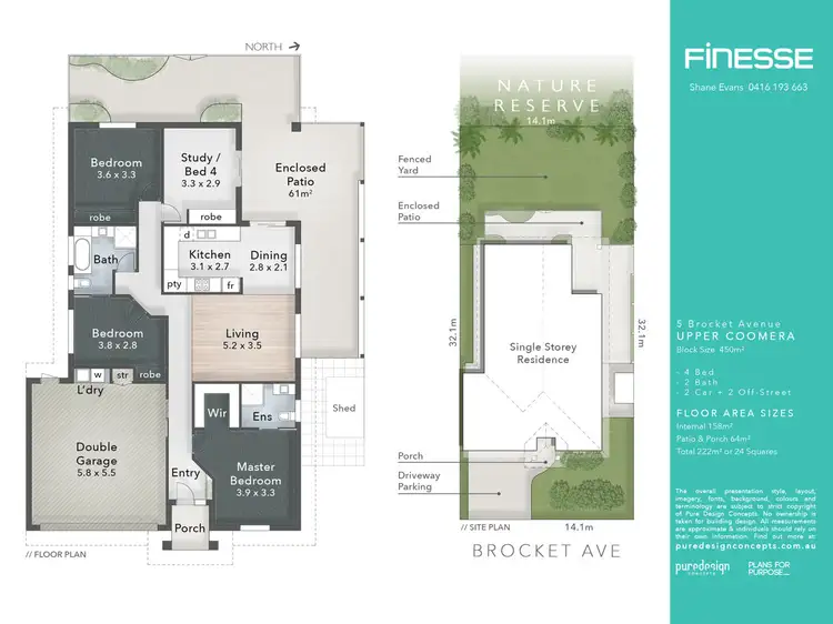 Floorplan of Homely house listing, 5 Brocket Avenue, Upper Coomera QLD 4209