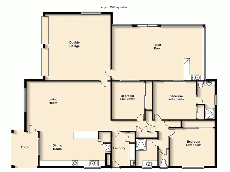 Floorplan of Homely house listing, 27 Bedivere Street, Carindale QLD 4152