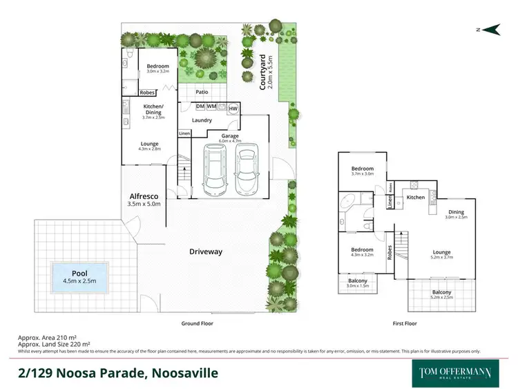 Floorplan of Homely unit listing, 2/129 Noosa Parade, Noosaville QLD 4566
