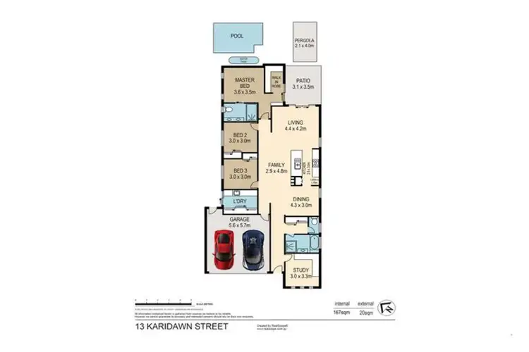 Floorplan of Homely house listing, 13 Karidawn Street, Nudgee QLD 4014