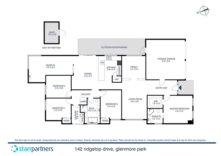 Floorplan of Homely house listing, 142 Ridgetop Drive, Glenmore Park NSW 2745