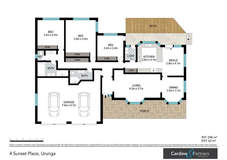 Floorplan of Homely house listing, 4 Sunset Place, Urunga NSW 2455