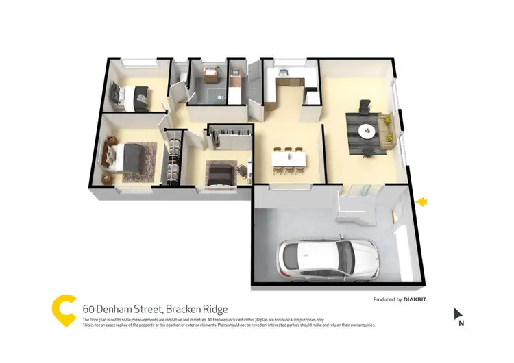 Floorplan of Homely house listing, 60 Denham Street, Bracken Ridge QLD 4017