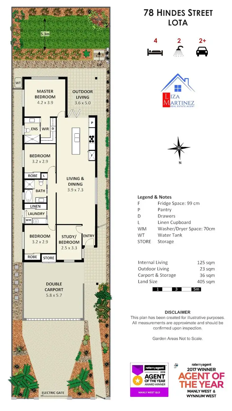 Floorplan of Homely house listing, 78 Hindes Street, Lota QLD 4179