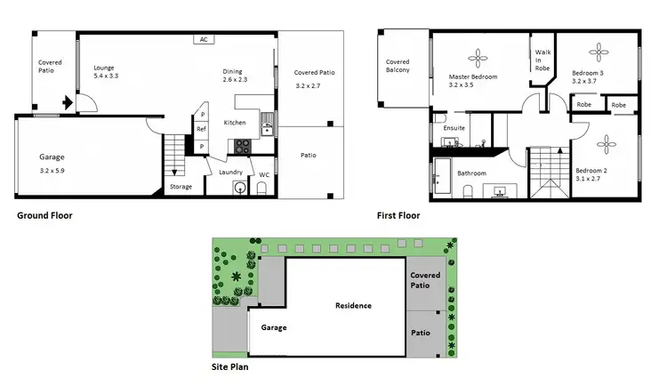 Floorplan of Homely townhouse listing, 36/14 Blyth Road, Murrumba Downs QLD 4503