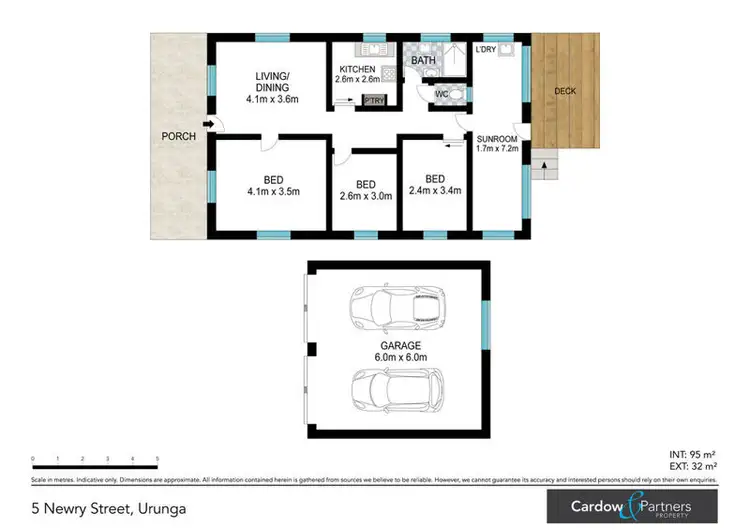 Floorplan of Homely house listing, 5 Newry Street, Urunga NSW 2455