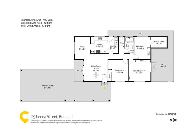 Floorplan of Homely house listing, 29 Leona Street, Boondall QLD 4034