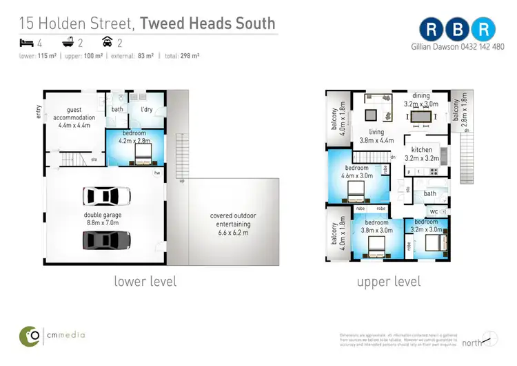 Floorplan of Homely house listing, 15 Holden Street, Tweed Heads South NSW 2486