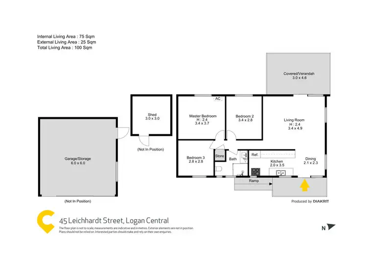 Floorplan of Homely house listing, 45 Leichhardt St, Logan Central QLD 4114