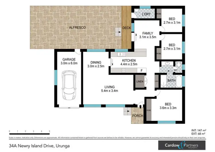 Floorplan of Homely house listing, 34a Newry Island Drive, Urunga NSW 2455