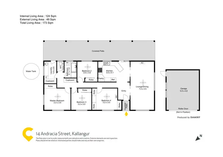 Floorplan of Homely house listing, 14 Andracia Street, Kallangur QLD 4503