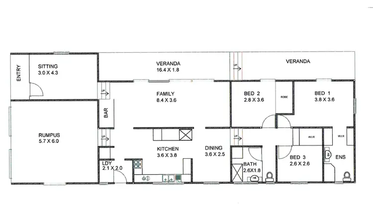 Floorplan of Homely house listing, 5 Fabray Place, Mcdowall QLD 4053