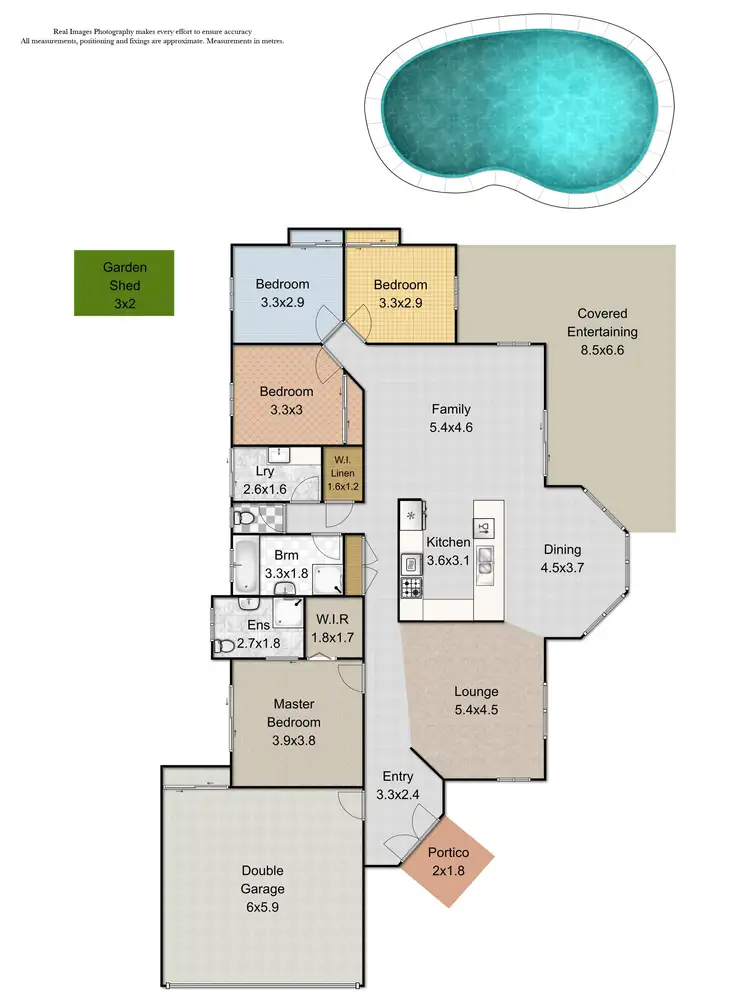 Floorplan of Homely house listing, 8 Speilberg Street, Mcdowall QLD 4053