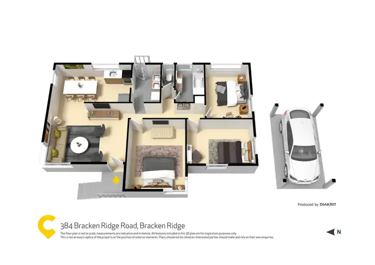 Floorplan of Homely house listing, z384 Bracken Ridge Road, Bracken Ridge QLD 4017