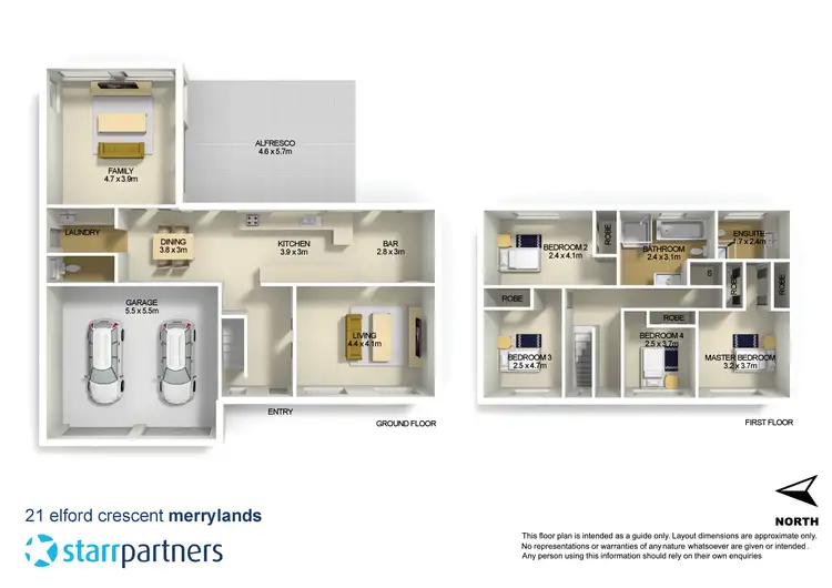 Floorplan of Homely house listing, 21 Elford Crescent, Merrylands NSW 2160