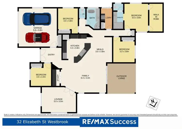 Floorplan of Homely house listing, 32 Elizabeth Street, Westbrook QLD 4350