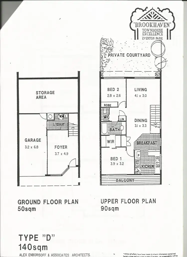 Floorplan of Homely townhouse listing, 5/14 Brook St, Everton Park QLD 4053