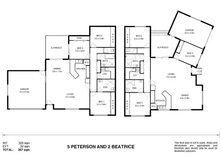 Floorplan of Homely unit listing, 2 Beatrice Close, Armidale NSW 2350