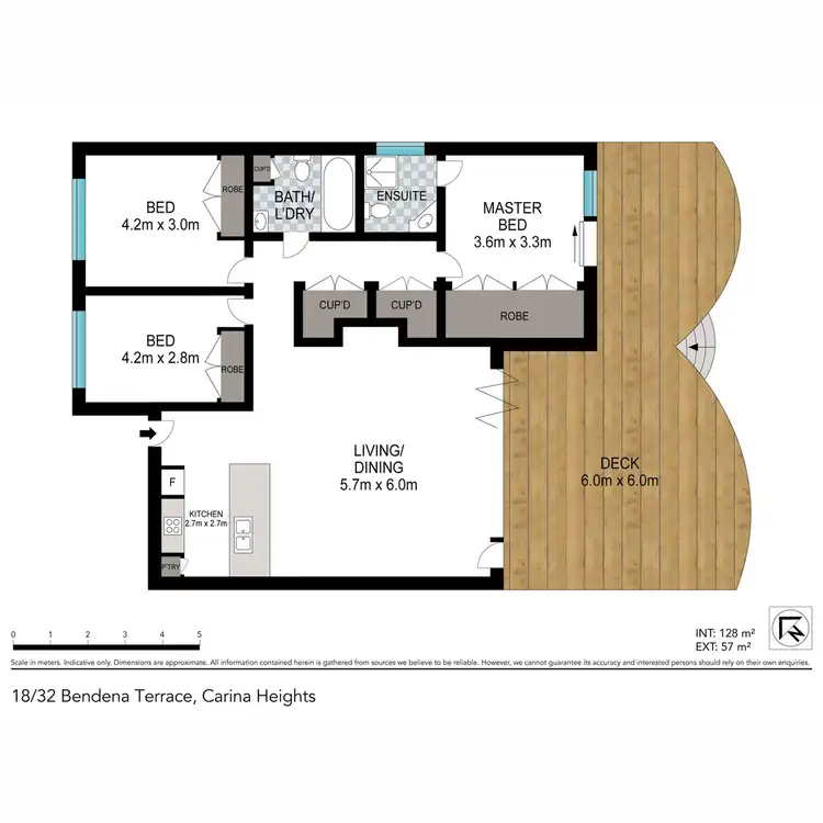Floorplan of Homely townhouse listing, 18/32 Bendena Terrace, Carina Heights QLD 4152