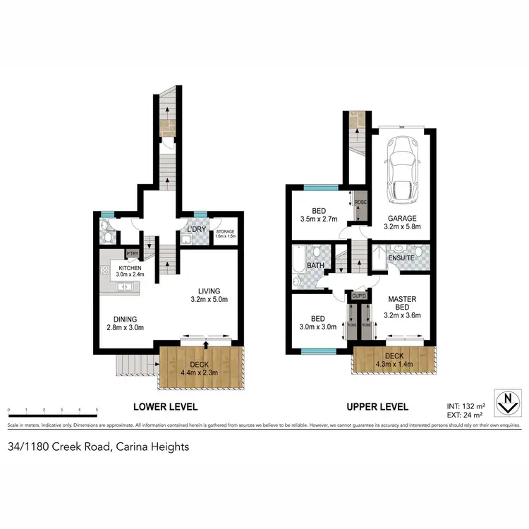 Floorplan of Homely townhouse listing, 34/1180 Creek Road, Carina Heights QLD 4152
