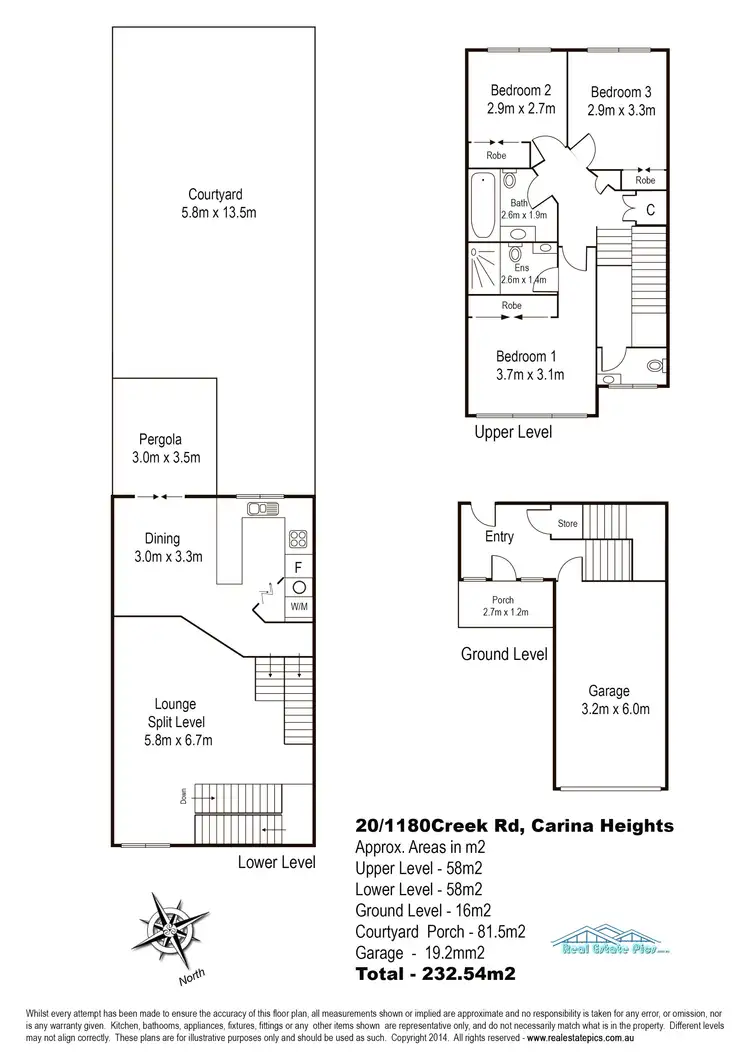 Floorplan of Homely townhouse listing, 20-1180 Creek Road, Carina Heights QLD 4152