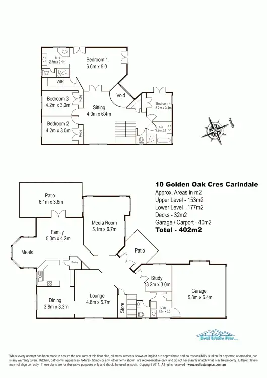 Floorplan of Homely house listing, 10 Golden Oak Crescent, Carindale QLD 4152