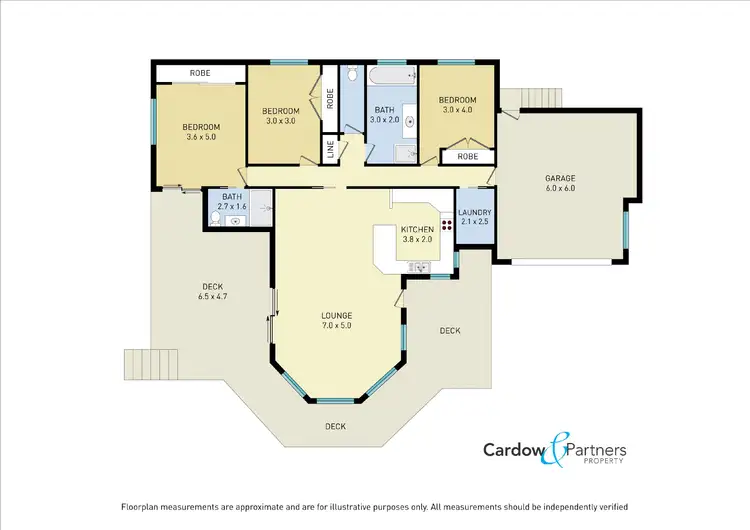 Floorplan of Homely house listing, 24 Kenny Close, Bellingen NSW 2454