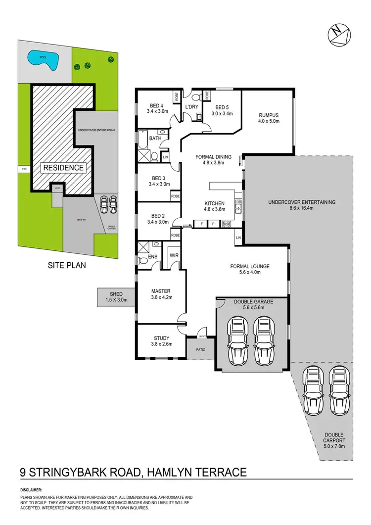 Floorplan of Homely house listing, 9 Stringybark Rd, Hamlyn Terrace NSW 2259