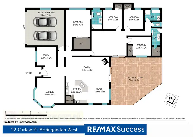 Floorplan of Homely house listing, 22 Curlew Street, Meringandan West QLD 4352