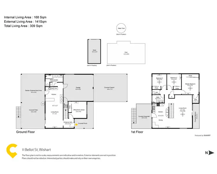 Floorplan of Homely house listing, 11 Bellot Street, Wishart QLD 4122
