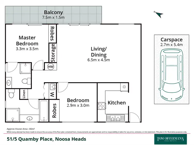 Floorplan of Homely unit listing, 51/5 Quamby Place, Noosa Heads QLD 4567