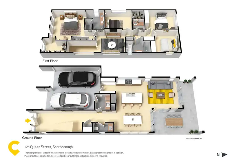 Floorplan of Homely house listing, 12A Queen Street, Scarborough QLD 4020