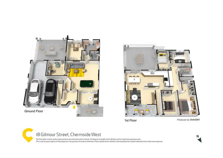 Floorplan of Homely house listing, 18 Gilmour Street, Chermside West QLD 4032