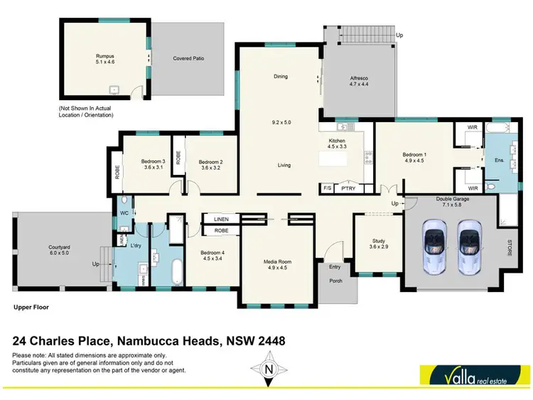 Floorplan of Homely rural property listing, 24 Charles Place, Nambucca Heads NSW 2448