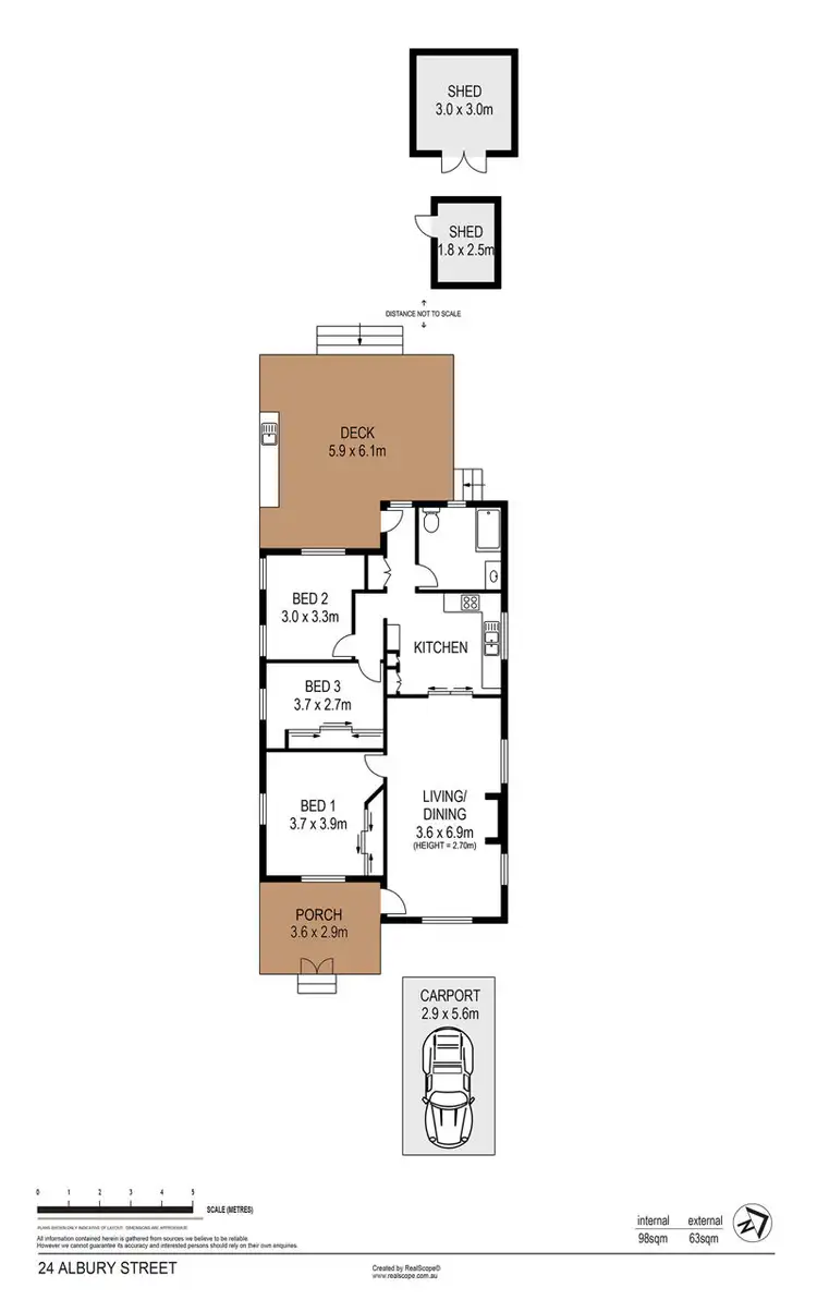 Floorplan of Homely house listing, 24 Albury Street, Deagon QLD 4017