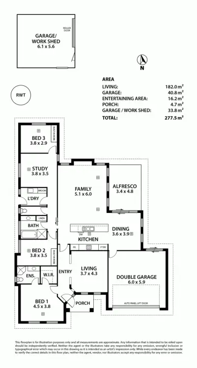 Floorplan of Homely house listing, 83 Barton Circuit, Mount Barker SA 5251