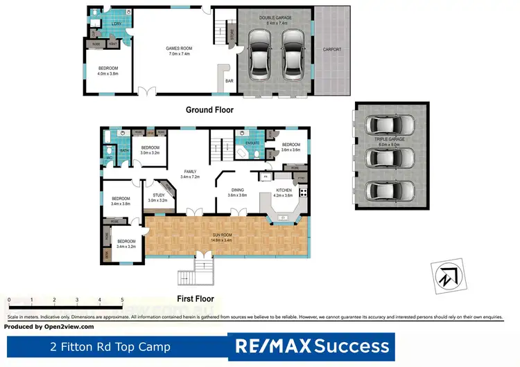 Floorplan of Homely house listing, 2 Fitton Road, Top Camp QLD 4350