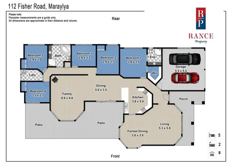 Floorplan of Homely house listing, 112 Fisher Road, Maraylya NSW 2765