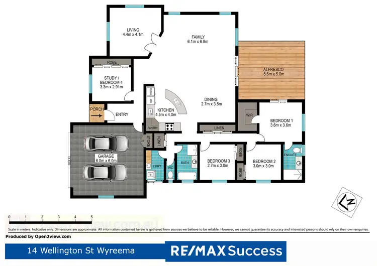 Floorplan of Homely house listing, 14 Wellington Street, Wyreema QLD 4352