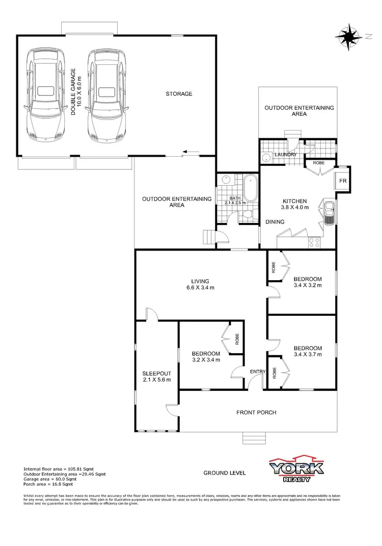 Floorplan of Homely house listing, 269 New England Highway, Harlaxton QLD 4350