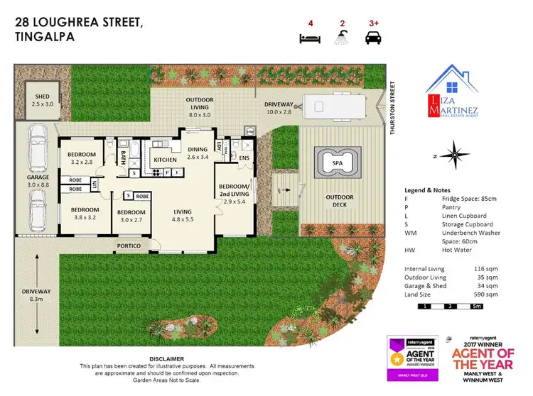 Floorplan of Homely house listing, 28 Loughrea Street, Tingalpa QLD 4173