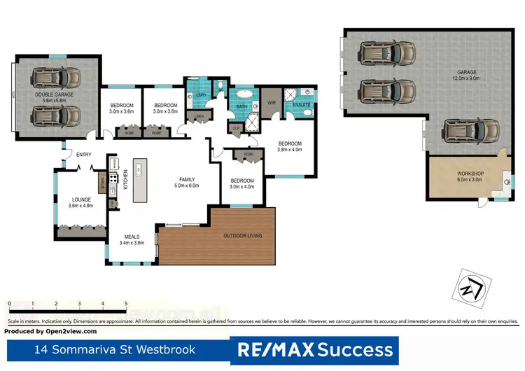 Floorplan of Homely house listing, 14 Sommariva Street, Westbrook QLD 4350
