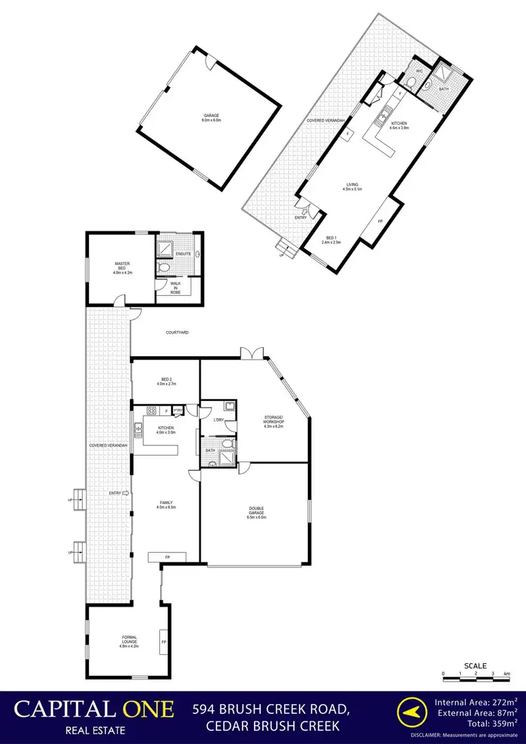 Floorplan of Homely rural property listing, 594 Brush Creek Road, Cedar Brush Creek NSW 2259
