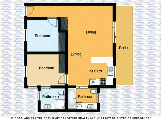 Floorplan of Homely unit listing, 2/16 Trackson Street, Alderley QLD 4051