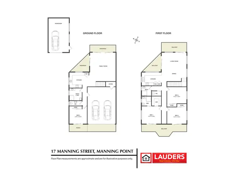 Floorplan of Homely house listing, 17 Manning Street, Manning Point NSW 2430