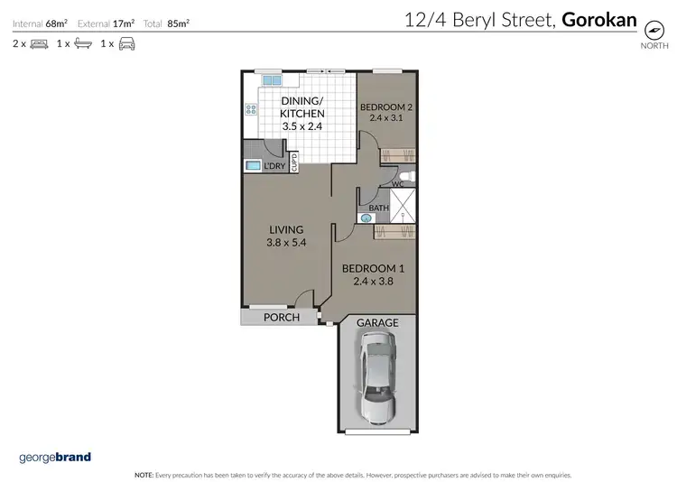 Floorplan of Homely house listing, Address available on request