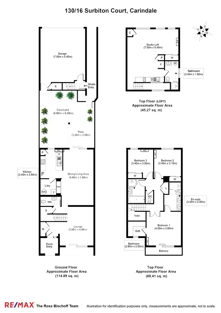 Floorplan of Homely townhouse listing, 130/16 Surbiton Court, Carindale QLD 4152