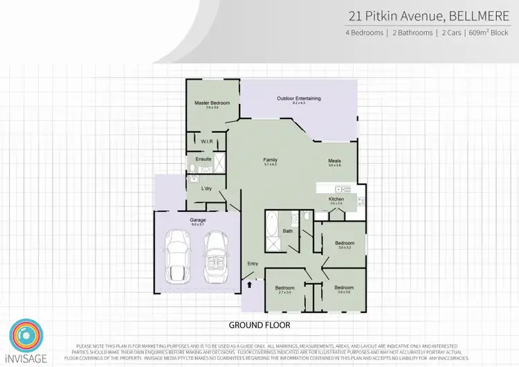 Floorplan of Homely house listing, 21 Pitkin Avenue, Bellmere QLD 4510