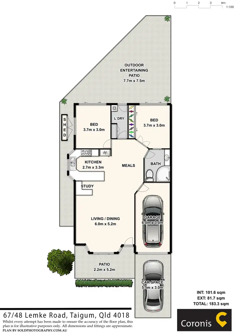Floorplan of Homely house listing, 67/48 Lemke Road (Aka 49/228 Enborisoff Street), Taigum QLD 4018